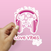 Inspirational Sticker -- Love Vibes Only - Image 2