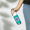 17oz (500ml) Stainless Steel Sport Water Bottle -- Smile It's A New Day 🌈 - Image 16