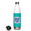 17oz (500ml) Stainless Steel Sport Water Bottle -- Smile It's A New Day 🌈 - Image 7