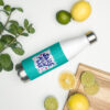 17oz (500ml) Stainless Steel Sport Water Bottle -- Smile It's A New Day 🌈 - Image 17